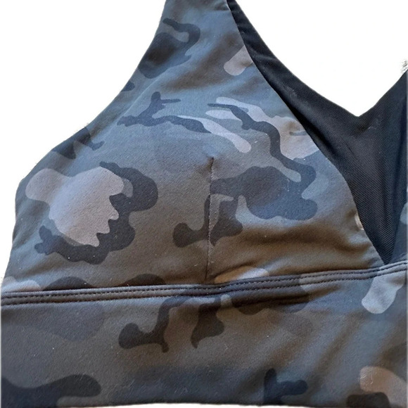 ZYIA Active Forest Camo Adjustable Mesh Medium Sport Bra - Picture 5 of 11